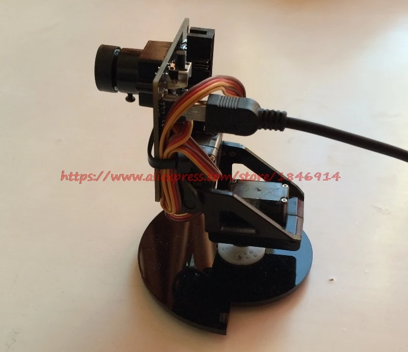 

Free shipping Pixy CMUcam5 Sensor Pan/Tilt for Pixy vision sensor Head support Image sensor module