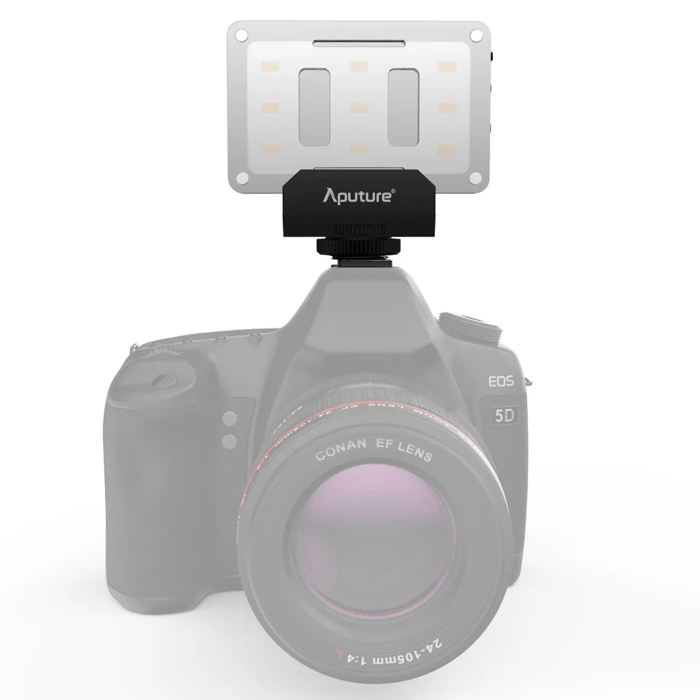 Aputure AL-M9 освещение карманный размер светодиодный CRI/TLCI 95+ 9 SMD лампы 9 ступенчатое Регулирование яркости 5500K для sony Canon Nikon камеры и т. д