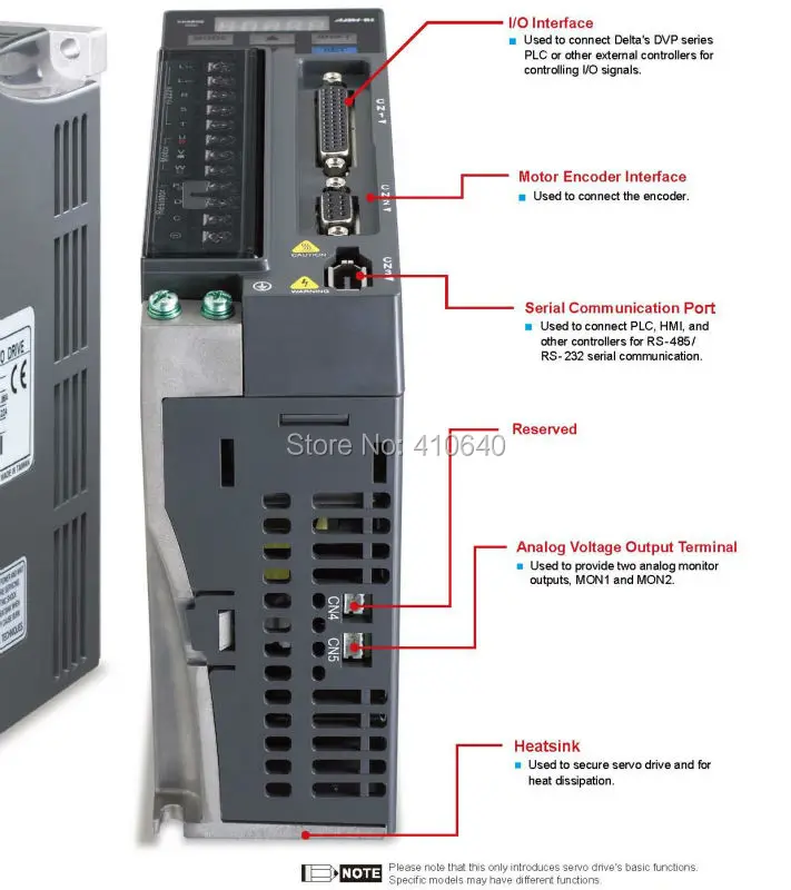 Натуральная Дельта AC Servo Двигатель 3 кВт ECMA-F11830SS с тормозом и Дельта AC Servo Двигатель Drive ASD-B2-3023-B компанией DHL