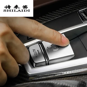 

Car Styling AUTO H Button Sticker for BMW 5/6/7 Series X3 X4 X5 X6 Electronic Handbrake f25 f26 F10 F18 f15 Interior Accessories