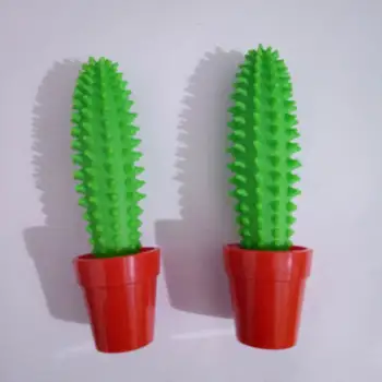 

60 Pieces Spike Pen Cactus Pen / Funny Cactus Ballpoint Pen with Plant Pot