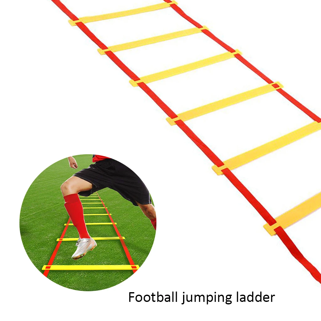 6/4/3 nylon ladder training belt speed scale fitness equipment agility ladder speed ladder to improve balance and agility 6/4/3 nylon ladder training belt speed scale fitness equipment agility ladder speed ladder to improve balance and agility