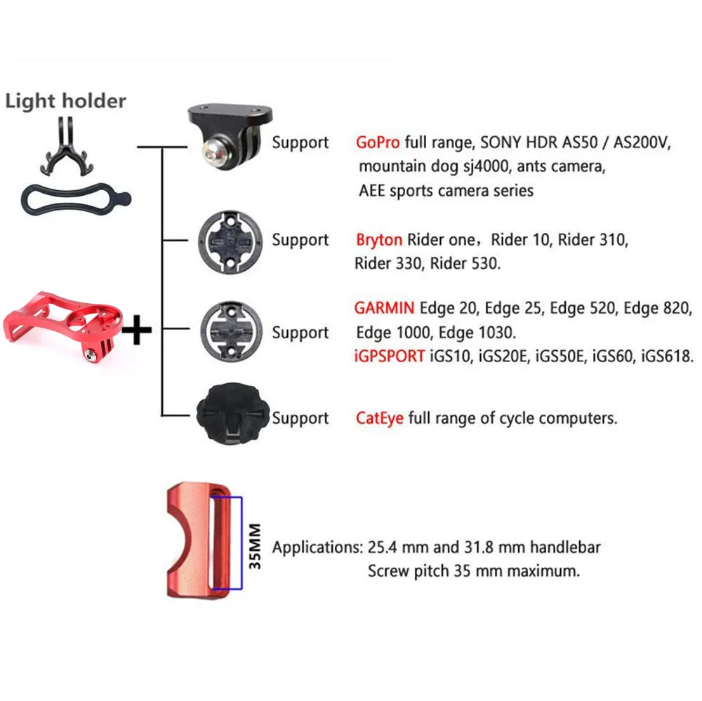 Лидер продаж набор практичный велосипедный компьютер расширение ручка Монтажный кронштейн расширение Кронштейн для Garmin Edge gps прочный #30