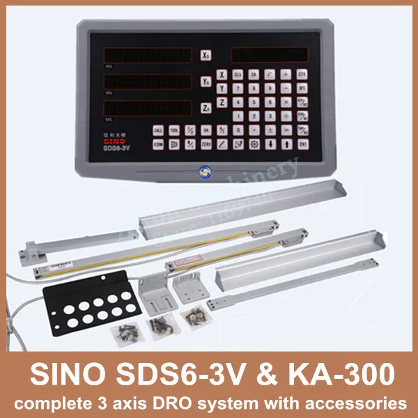 Бесплатная доставка полный набор SINO 3 axis Dro цифровое считывание с шт. зеркальных