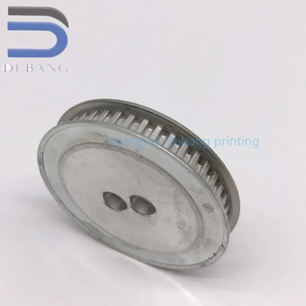 

2 pieces a lot LANBOFFSETPRESS F2.028.522 Feeder pulley for toothed belt XL105 CD102 SM102 machine roller OD=75mm ID=20mm Thickn