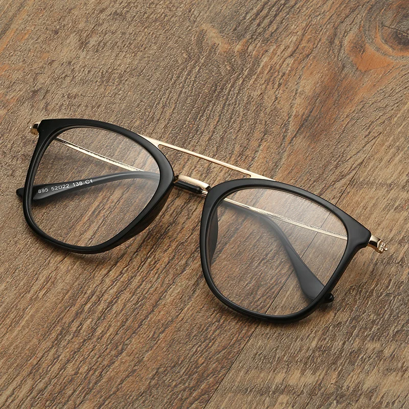 

Cubojue Transparent Glasses Frame Men Women's Eyeglasses Woman Degree Optic Prescription Spectacles Nerd Points Clear Lens