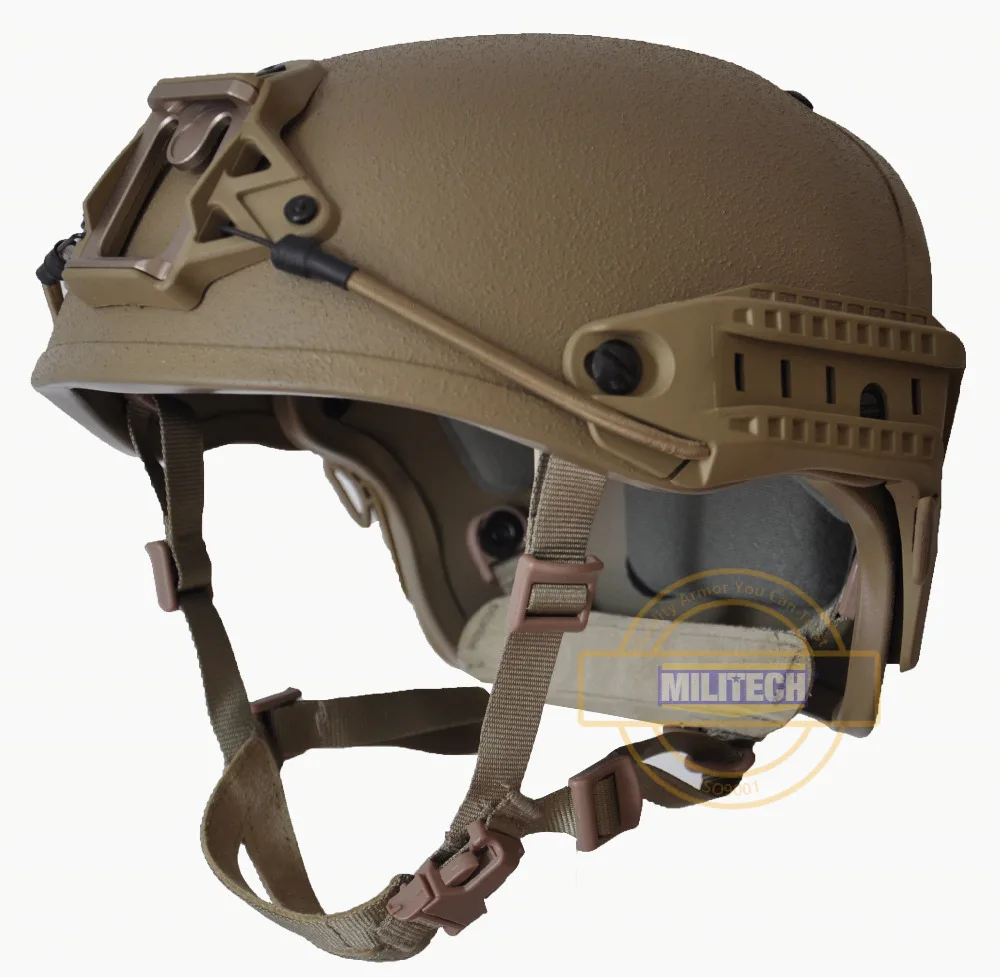 

MILITECH M/LG CB NIJ level IIIA 3A Air Frame Aramid Bulletproof Airframe Helmet With Ballistic Test Report 5 Years Warranty