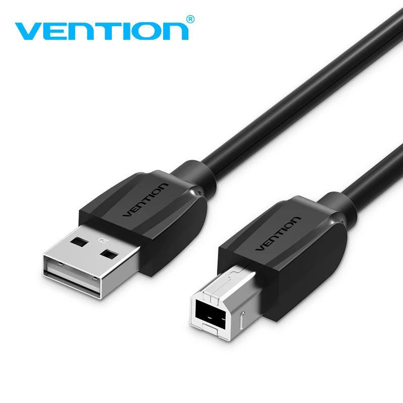 Vention USB 2.0 Printer Cable Type A Male to Male B Sync Data 10m 1.5m USB Printing Cable For Canon Epson Scanner HP Printer USB