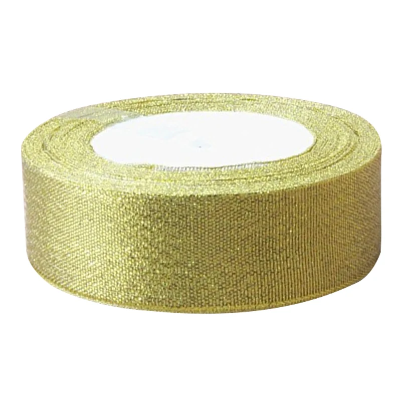 

1 roll Silk Satin Ribbon for Wedding Party (Width 30MM long 25 yards about 22 meters) golden