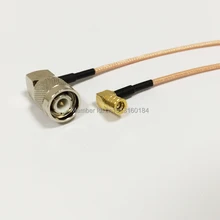 Модем с коаксиальным кабелем штекер TNC разъем под прямым углом переключатель SMB Женский правый угол разъем RG316 Cable15CM " адаптер