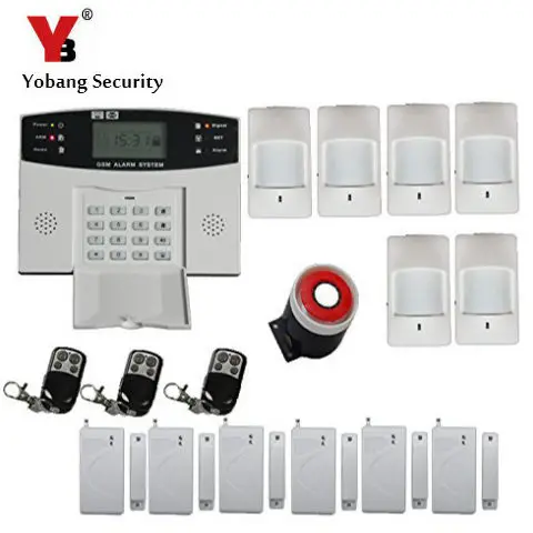 Yobang Security GSM Wireless Alarm System PIR Home Security Burglar Alarm System Auto Dialing Dialer SMS Call Yobang Security GSM Wireless Alarm System PIR Home Security Burglar Alarm System Auto Dialing Dialer SMS Call