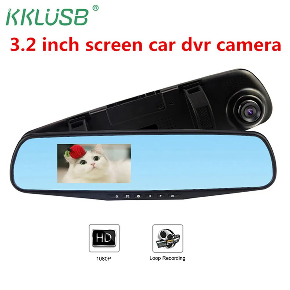 

car dvr camera HD 3.2" dash cam car camera recorder Motion Detection Cycle Recording car detector dvr carro Led Display TF DVR