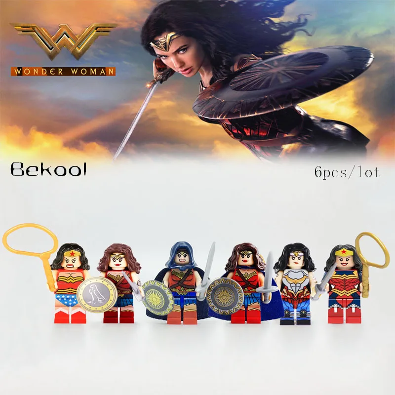 

MARVEL WONDER WOMAN Whip Super Heroes of justice league mini doll fig Building Bricks Blocks kid Christmas toy BRAND NEW 2019