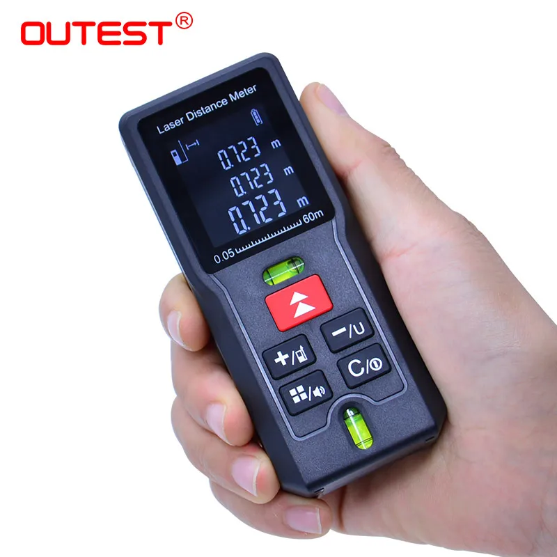 OUTEST laser distance Meter trena laser Tape measure Diastimeter tester tool Mini Digital Laser Rangefinder 40M 60M 80MM 100M OUTEST laser distance Meter trena laser Tape measure Diastimeter tester tool Mini Digital Laser Rangefinder 40M 60M 80MM 100M