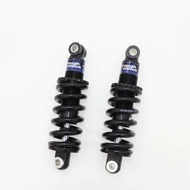 165mm UPPVTE Mountain Bike Rear Shock Absorber Bicycle Rear Biliary Spring Shock 125mm 7.5 Size : 125mm Spring Rates 550Lbs 190mm 4.9 6.3 