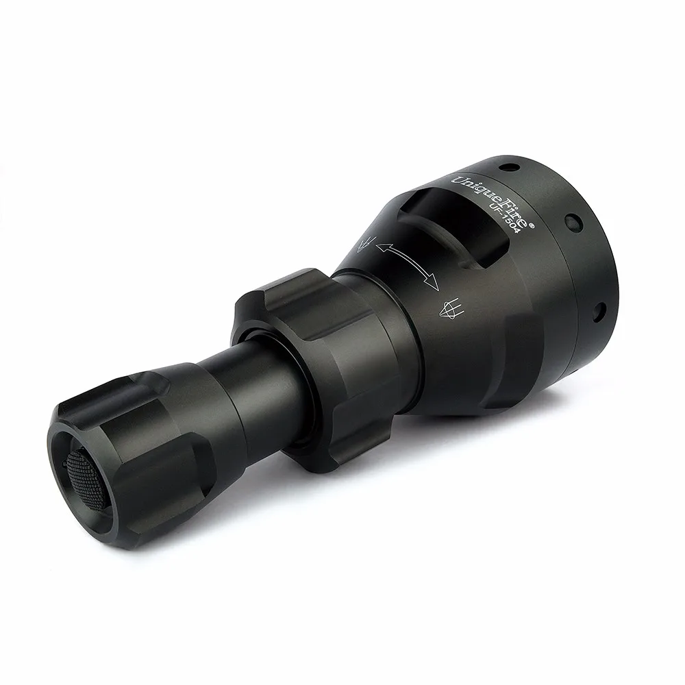 UniqueFire UF-1504 XPGXPE Upgrade Red Cree LED Flashlight(3 Mode) Shootinghunting Torch Adjustable 3W Lamp Hand Light7