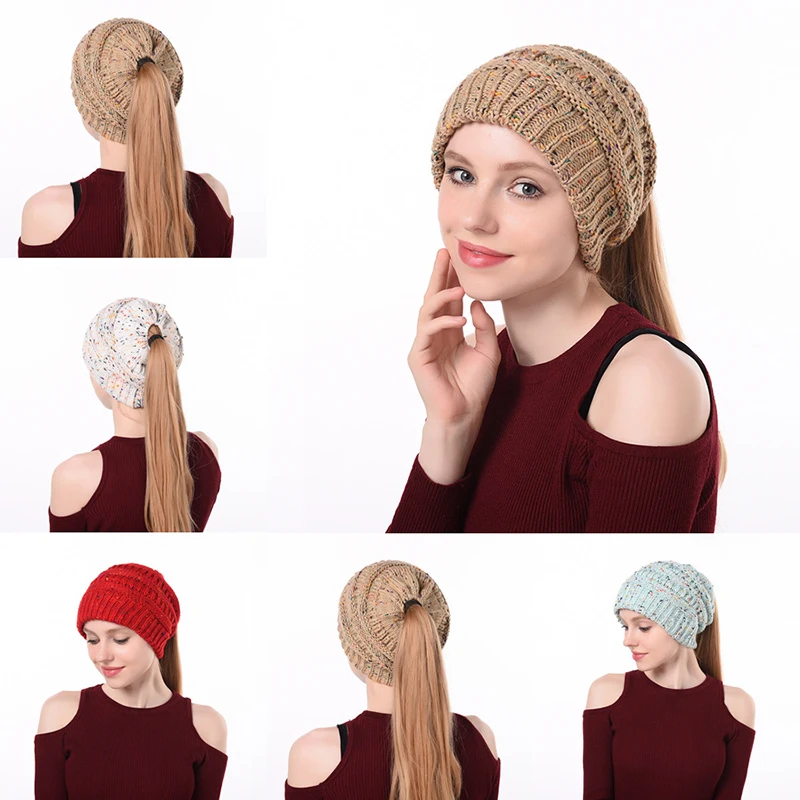 13 видов цветов высокого качества новые женские Модные Удобные однотонные зимняя шапка s для женщин и детей зимняя шапка хвощ hat