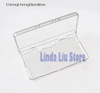 

ChengChengDianWan 10pcs/lot Transparent Hard Crystal Clear Cover Protective Shell Case For 3DS with package box