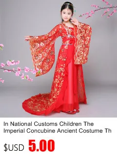 Древний китайский костюм, китайский, традиционный для девочек Детский костюм для вечеринок в народном стиле Танцы детей оперы дети династии ming Тан в Корейском стиле костюм ханьфу