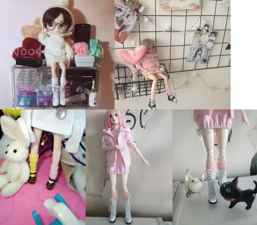 7 пар ассорти модные носки для куклы чулок для Blyth Pullip licca azone Момоко 1/6 кукольная одежда аксессуары blyth