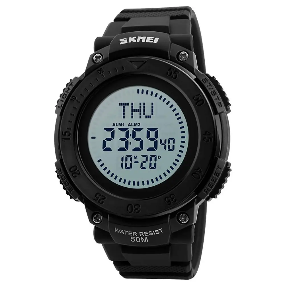 

New Fashion Sports Men Boys Outdoors Round Dial Electronic Movement Wrist Watch