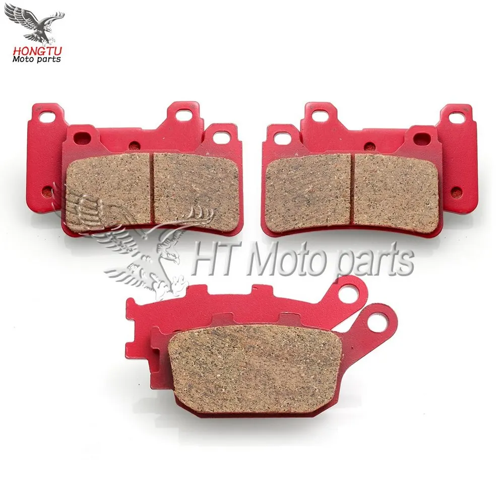 Передние/задние тормозные колодки для мотоциклов Honda CBR600 CBR600RR F5 2005 2006 CBR1000RR CBR1000 2004