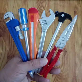 

200 pcs Personality Hardware Tools Korean Stationery Creative Ballpoint Pens Quality Pen Caneta Office School Supplies