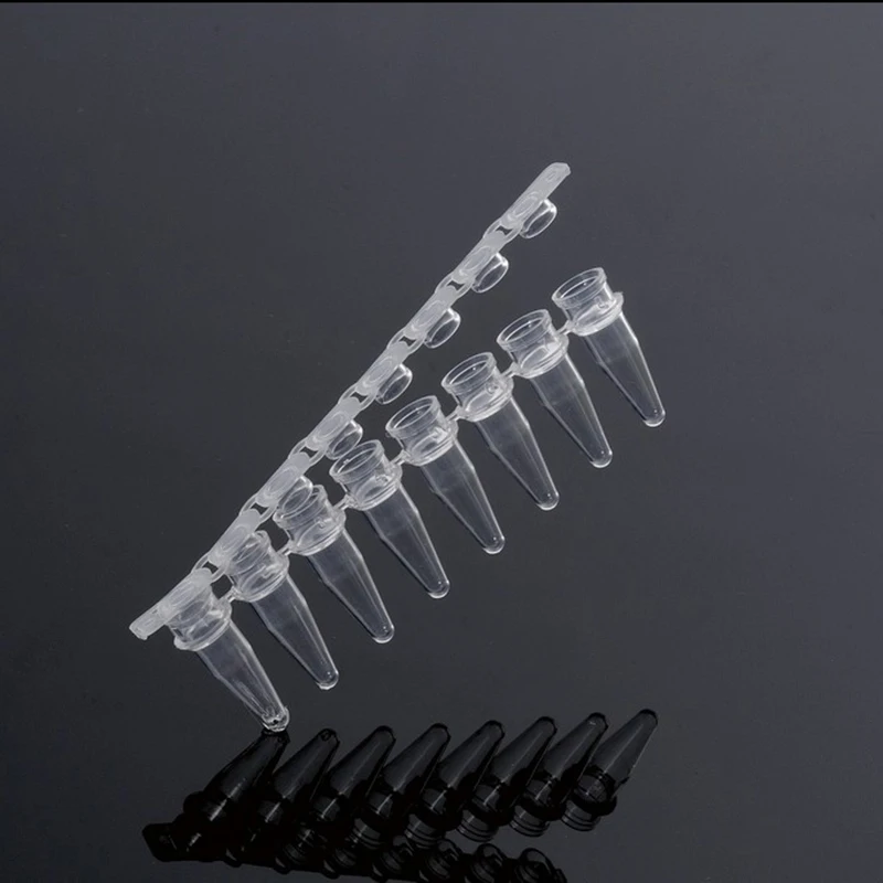 

200 Set 0.2ml 8 Strip PCR Tube Centrifuge Tube