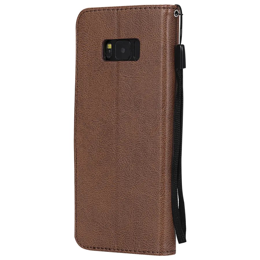 Luxury Magnetic Wallet PU Leather Case For SAMSUNG S8 Plus Card Holder Flip Stand Phone Cover For Galaxy S8 Fundas w Card Slots (35)