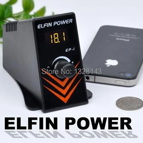 

Professional Novelty Elfin Power Supply Tattoo Gun Power Supply for tattoo machine tattoo gun free shipping