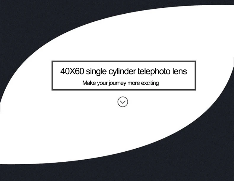 40X60 мощный монокулярный телескоп Бинокль масштабируемый фокус охота наблюдение за птицами путешествия
