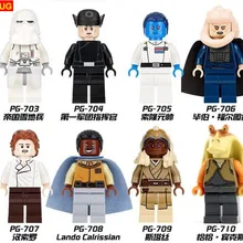 POGO 80 шт. PG8050 Han Solo Grand Admiral Thrawn Imperial Snowtrooper действие DIY строительные блоки детские подарки игрушки