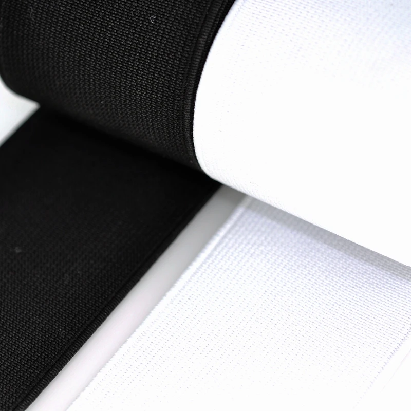 

2 Yards/lot Flat Elastic Band Sewing Clothing Accessories Nylon Webbing Garment Sewing Accessories for Trousers Skirt Belt Bags