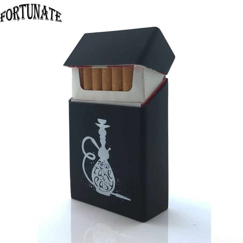 Holds20CigarettesTakeItEasySiliconeCigaretteCaseFashionCover