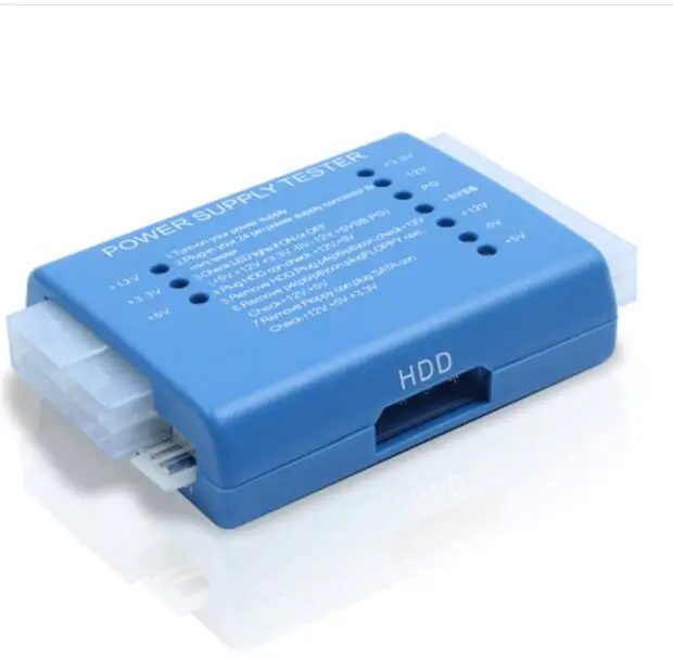 ATX силовой хост-тестер мощности компьютера 4PIN / 6PIN 8PIN HDD SATA power FLOPPY 20PIN 24PIN тестер
