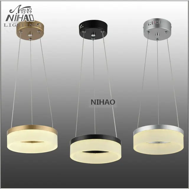 aliexpress com buy chandeliers led round ring light fixture 8 inch