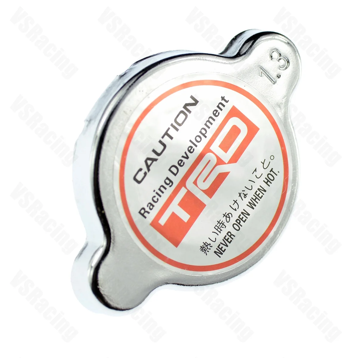 

TRD Radiator Cap 1.3kg/cm 15mm Big Size Silver Color