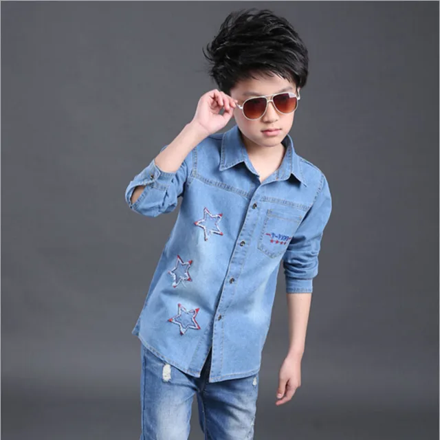 kids jeans shirt