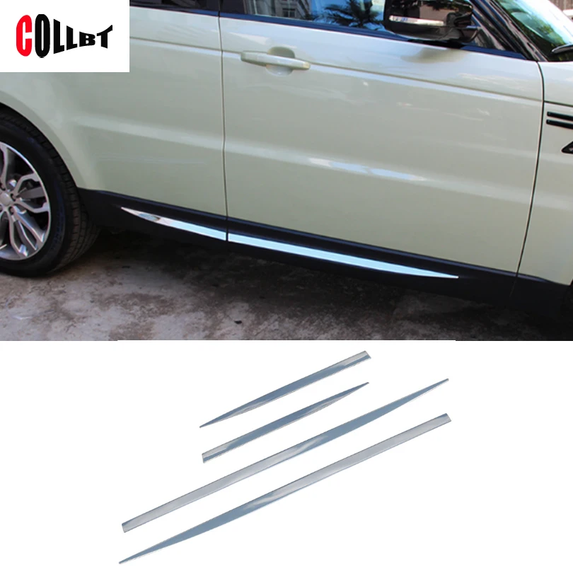 Stainless Steel Car Side Door Molding Decoration Trim For Land Rover