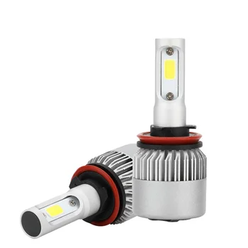 

2pcs/pair H1 H3 H7 H4 H13 9005 9008 Car LED Headlight Bulbs Hi-Lo Beam 30W 3000k Auto Headlamp Fog Light Bulb DC9V~36V