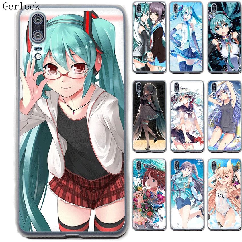Чехол Desxz для P Smart P30 P8 P9 P20 P10 Pro Lite Plus MINI Hard Cover Anime Girl | Мобильные телефоны и