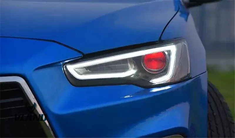 

VLAND Factory For Car Head Lamp 2008 - 2012 2015 For Lancer EX LED Headlight With Xenon Bulb And Moving Turn Signal Light