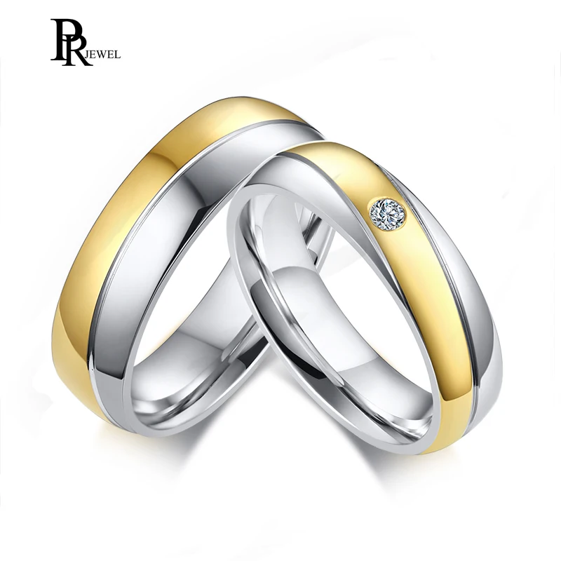 

Wedding Rings for Women Men Personalized Engrave Name Date Love Stainless Steel Promise Boyfriend Girlfriend Gifts