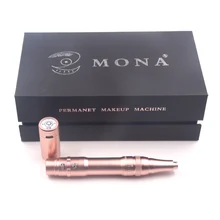 Высокое качество розовое золото беспроводной татуировки перманентный макияж dermografo микроблейдинг бровей татуировки пистолет