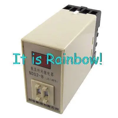 

Free Shipping Surface Mounting 0.1s-9.9s Digital Time Delay Relay AC 220V