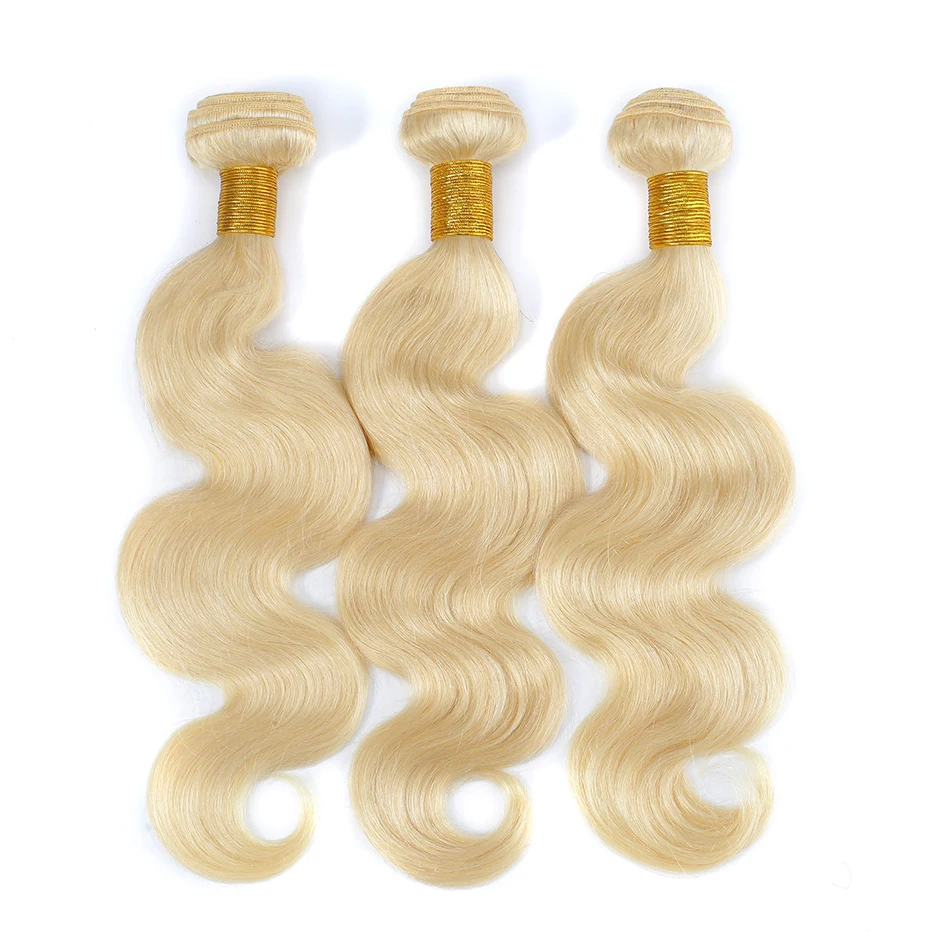 Poker Face 613 блонд объемные волнистые пряди, бразильские волосы, волнистые пряди, человеческие волосы Remy, 1 или 3 пряди, можно купить 8-30 дюймов