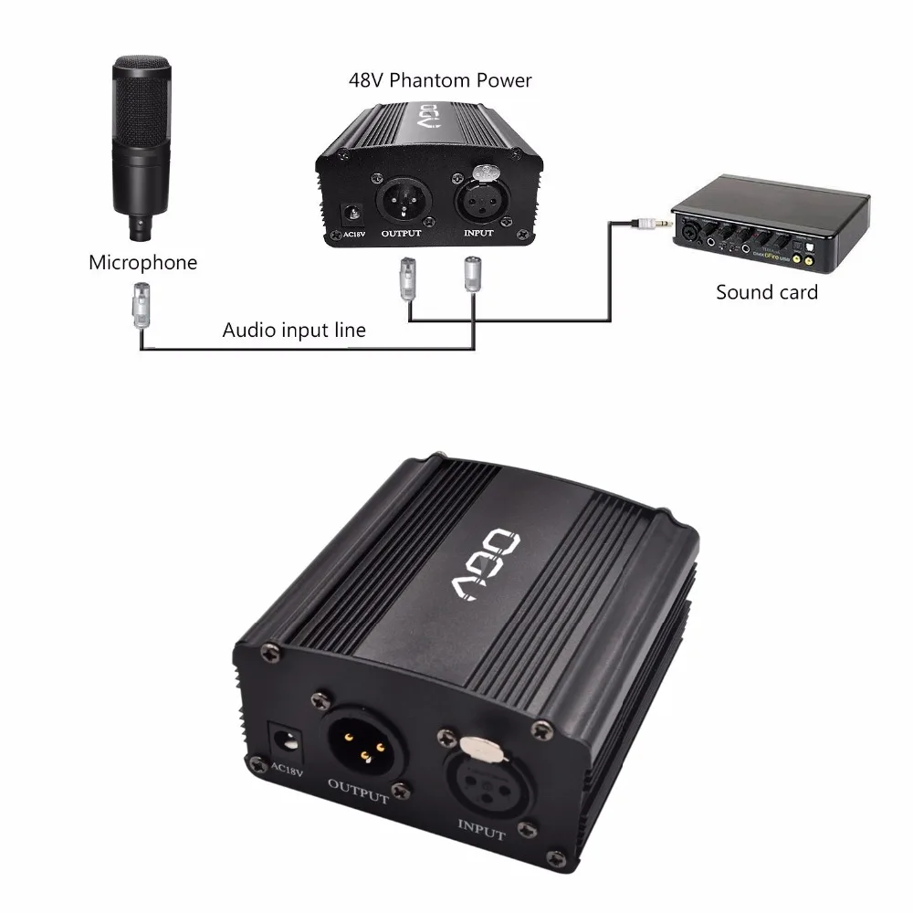 Resultado de imagem para phantom power 48v