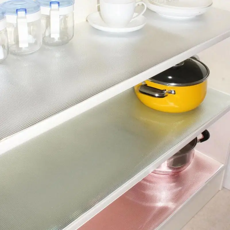 

Waterproof Kitchen Table Mat Drawers Cabinet Shelf Liners Non Slip Cupboard Placemat Home Organization Accessories