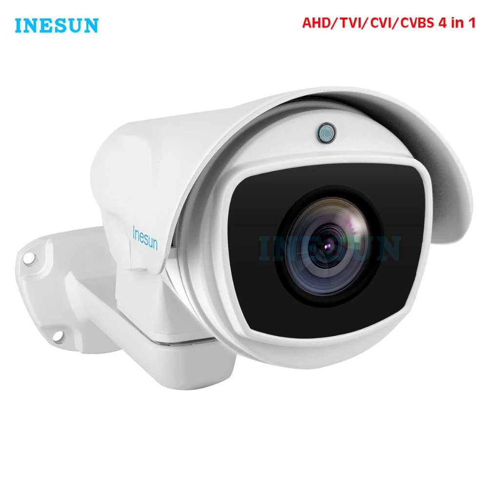 Inesun 4x/10x оптический зум PTZ Bullet Камера Безопасности 2MP HD 1080P 4 в 1 AHD/CVI/TVI/CVBS камера