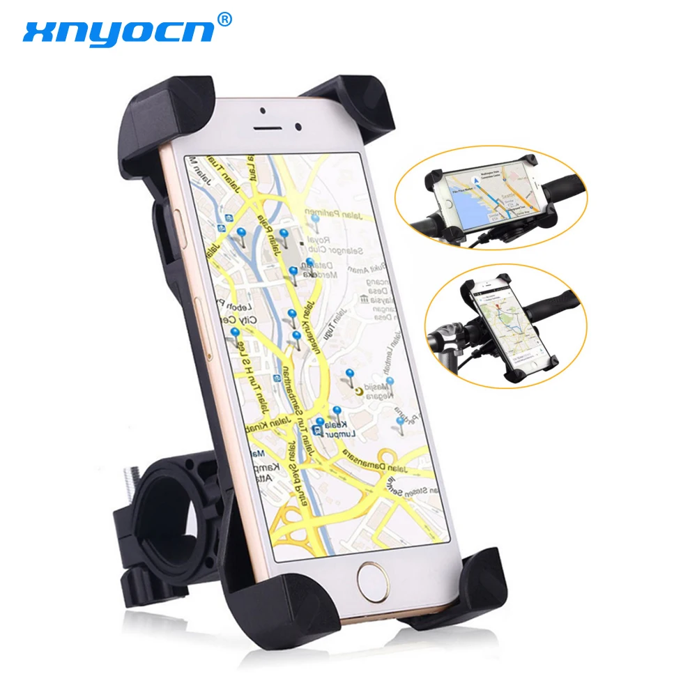 

360 Degree Rotation Adjustable Universal Smartphone Bicycle Mount Mobile Bike Phone Holder for IPhone Samsung LG Etc